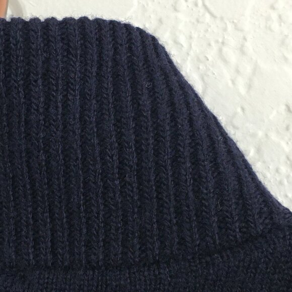 Glenbrae Kingsbarns Golf Vest NWT Womens XS Navy Blue Knit Lambswool Full Zip - Picture 5 of 13